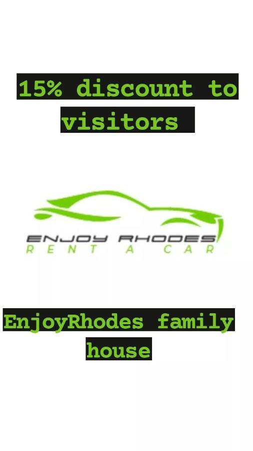 Enjoyrhodes Villa Near Faliraki Kalithies الغرفة الصورة